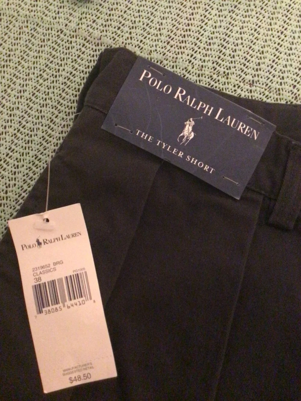POLO Ralph Lauren Vintage (dead stock) The Tyler short NWT SZ 38 # grandpa core